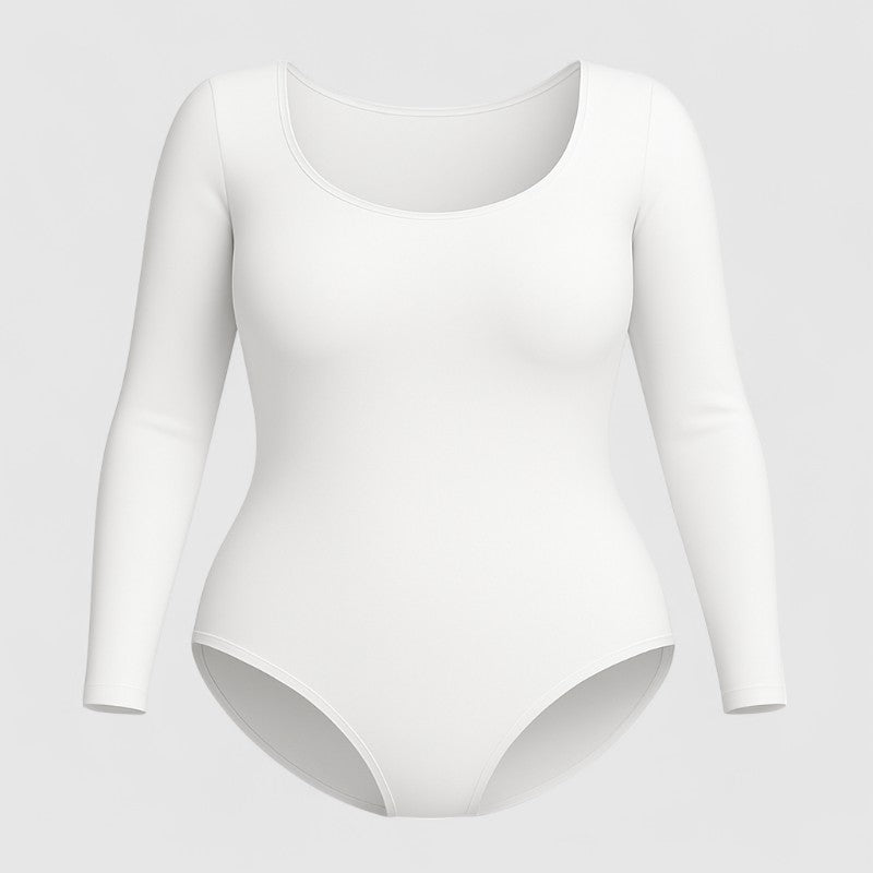 Corrigerende Bodysuit met Lange Mouwen – Shapewear Dames