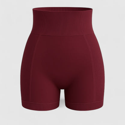 Dames High-Waist V-Naad Sportshorts