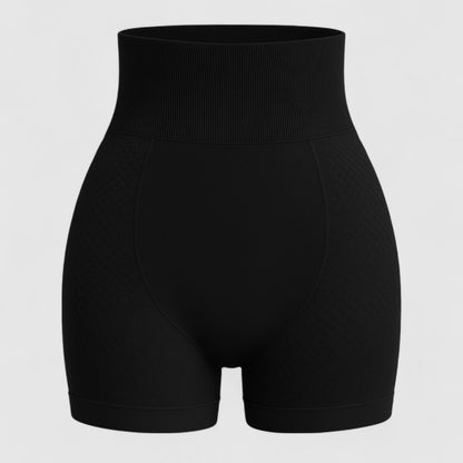 Dames High-Waist V-Naad Sportshorts