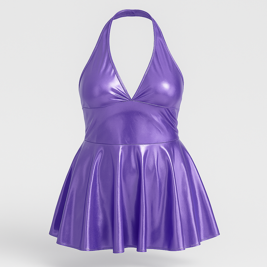 Kunstleren Nachtjapon – Onweerstaanbare Lingerie in Plus Size