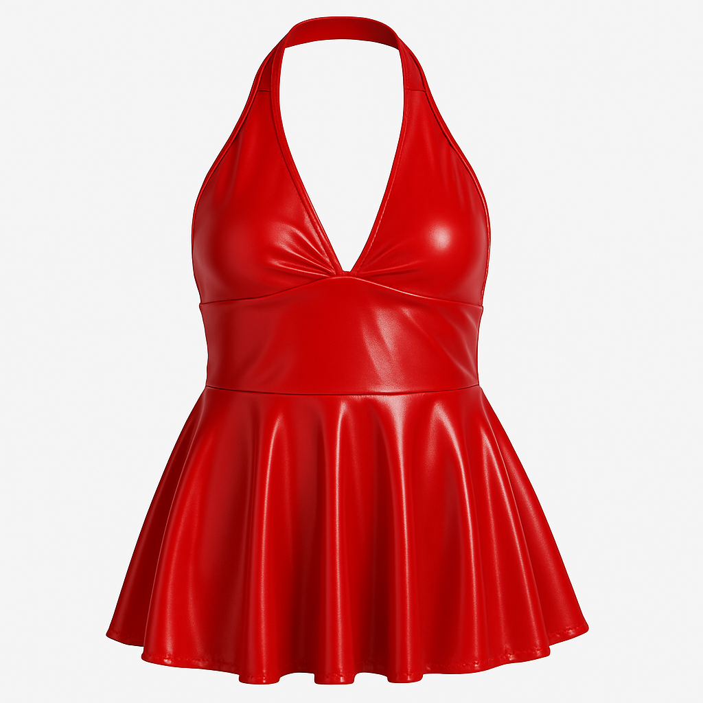 Kunstleren Nachtjapon – Onweerstaanbare Lingerie in Plus Size
