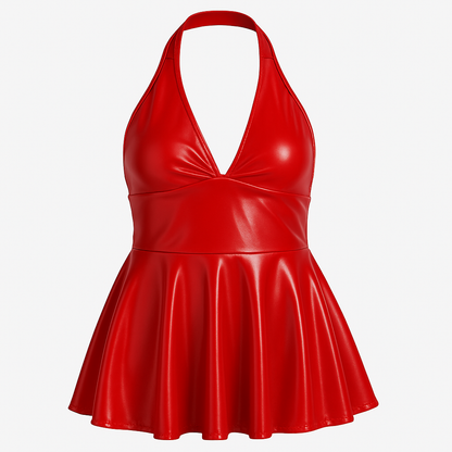 Kunstleren Nachtjapon – Onweerstaanbare Lingerie in Plus Size