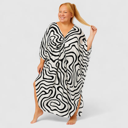 Luchtige Katoenen Tuniek Kaftan Celine