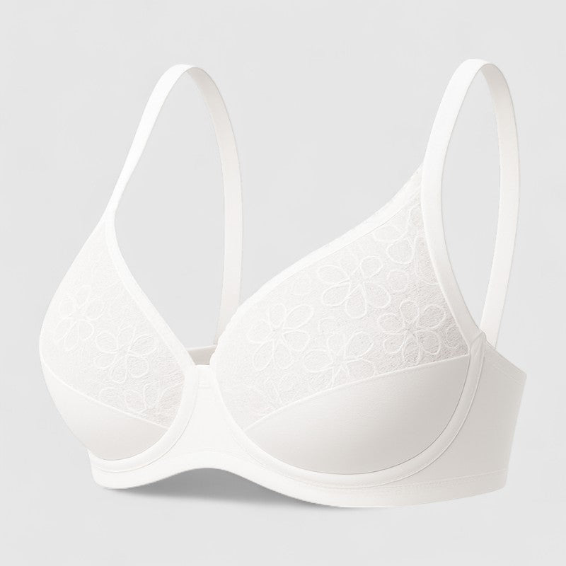 Plus Size Transparante BH – Onweerstaanbare Kant Ondergoed