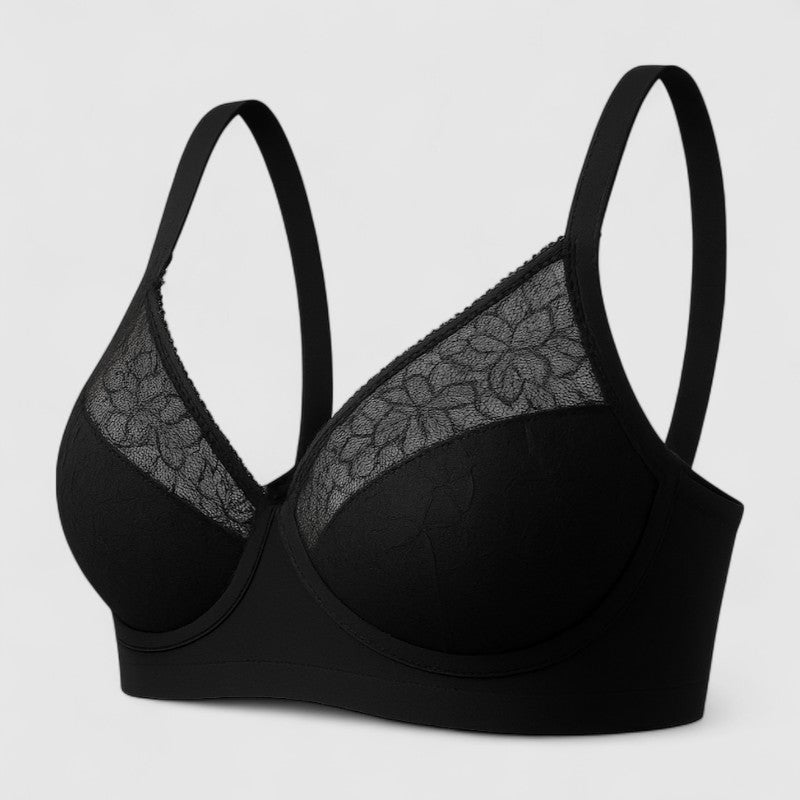 Plus Size Transparante BH – Onweerstaanbare Kant Ondergoed