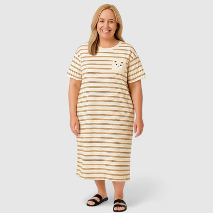 Zacht Dames Nachthemd – Comfortabele Loungejurk