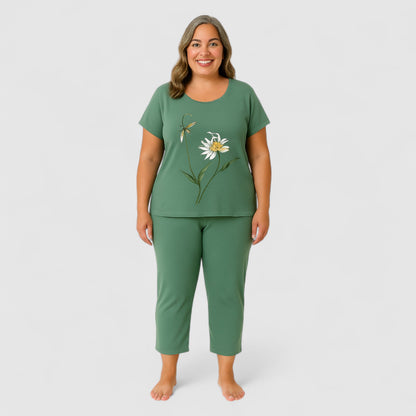 Zachte Dames Pyjama Set – Comfortabele Nachtkleding
