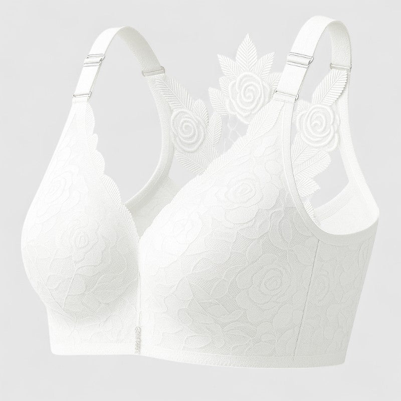 Beugelloze Plus Size BH met Rozen achterkant Gigi